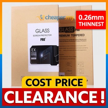[CLEARANCE] Tempered Glass PRO Screen Protector 9H 2.5D iPhone 4 4S 5 5S 6 6S Plus