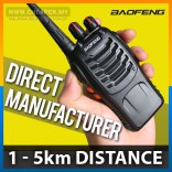 ORIGINAL BaoFeng BF-888S 3KM Walkie Talkie 16 Channel Radio BF888S