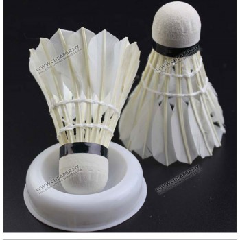 Badminton Balls 12pcs Shuttlecock Amateur Training Student Shuttlecock Duck Feather Bulu Badminton Balls 