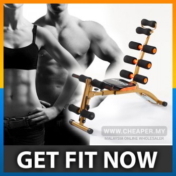 ABS Six Pack Care Exercise Bench Sit Up Gym Fitness Workout Machine