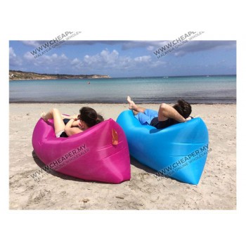 Inflatable Wind Sofa Bed Lazy Sleeping Air Bag Lamzac 